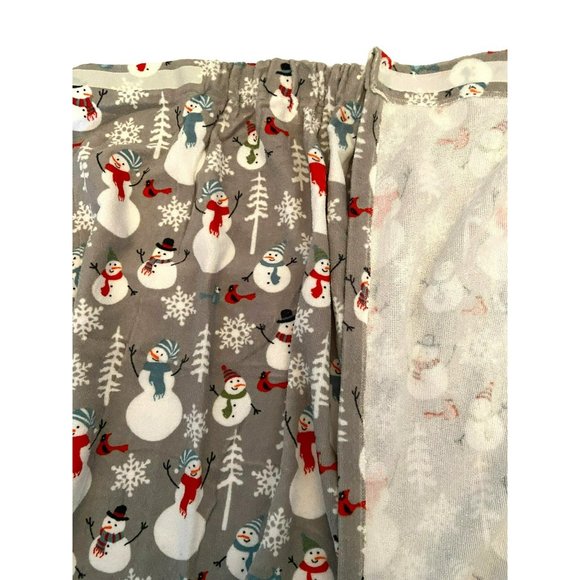 NWOT HOLIDAY SHOWER WRAP Snowman Shower WRAP ONE-SIZE FITS ALL - Picture 5 of 6